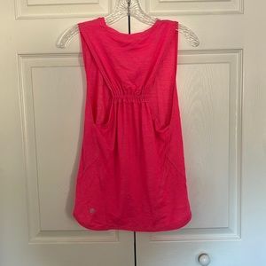 Lululemon tank pink size 6 euc
